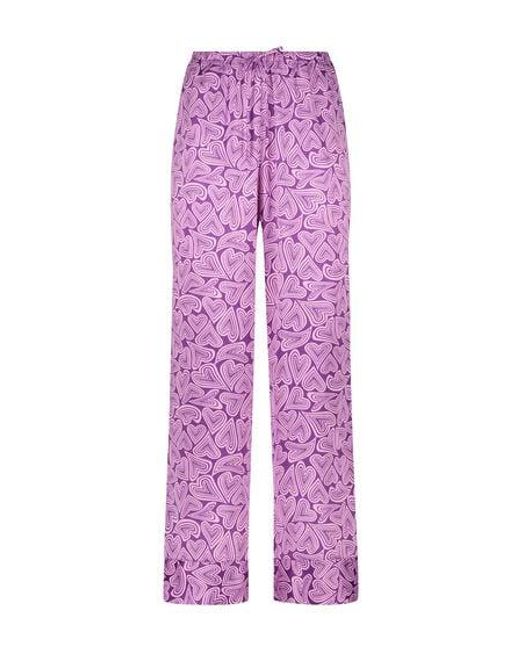 Hunkemöller Red Satin Trousers