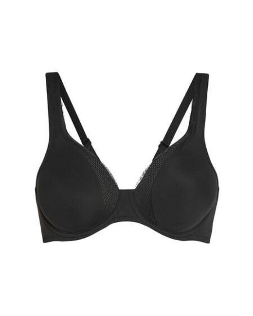 Hunkemöller Black Mesh Non-Padded Underwired Bra