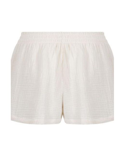 Hunkemöller White Muslin Short