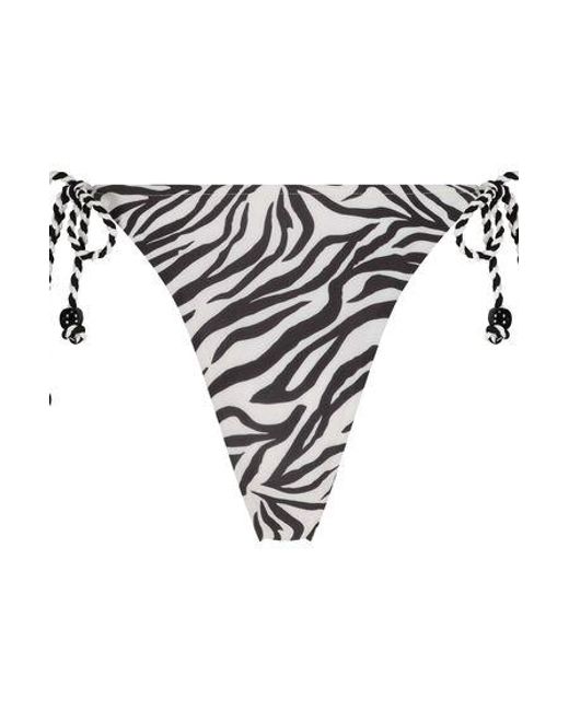 Hunkemöller Brown Doha High-Leg Bikini Bottoms