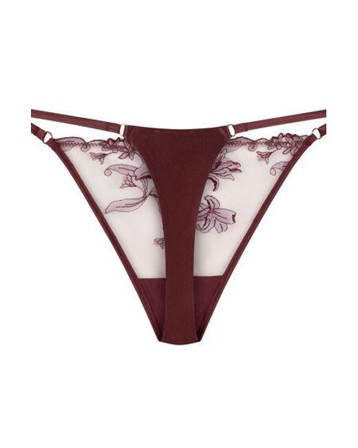 Hunkemöller Brown Anouk Highleg Thong