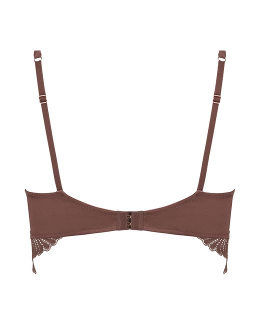 Hunkemöller Brown Nicht-Gepolsterter Longline-Bügel-BH Indigo