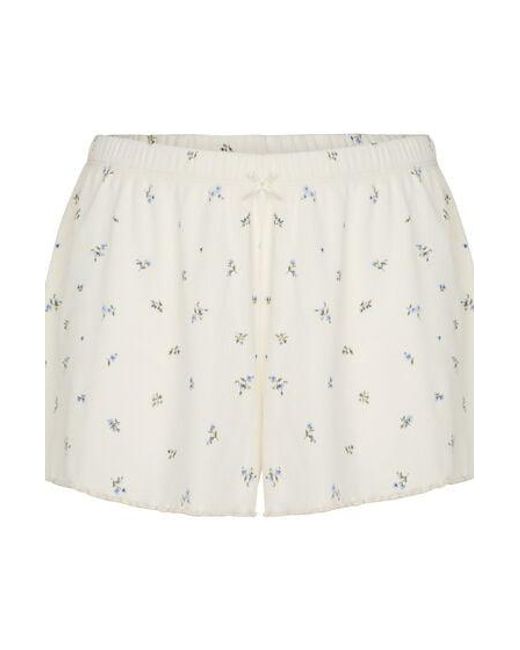 Hunkemöller White Daisy Pyjama Short