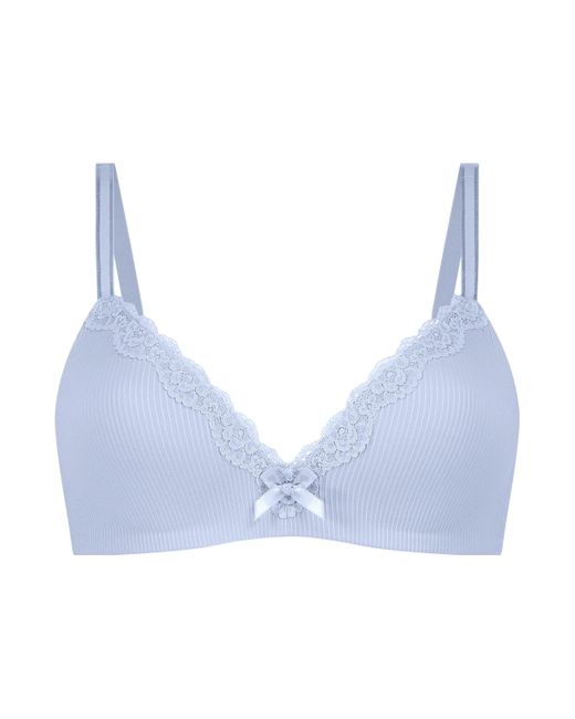 Hunkemöller Voorgevormde Bh Zonder Beugel Lola in het Blue