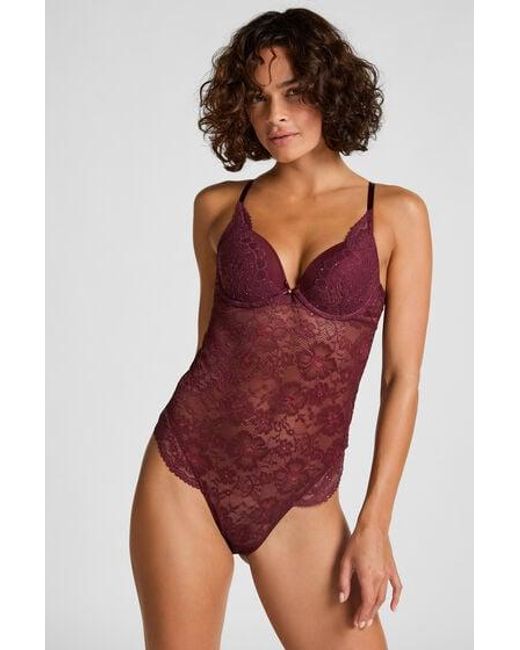 Hunkemöller Red Isadora Body