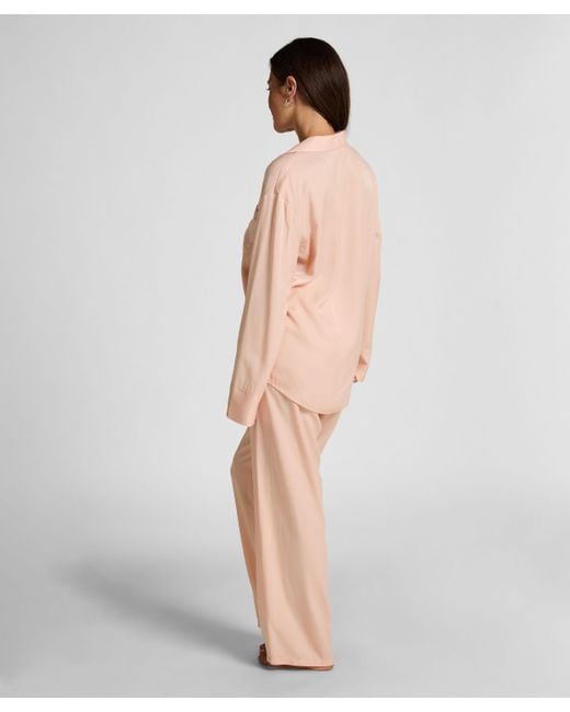 Hunkemöller Natural Langarmjacke Satin Ayla