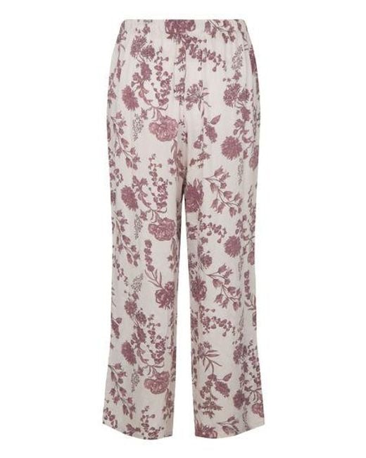 Hunkemöller Natural Pants Woven Print
