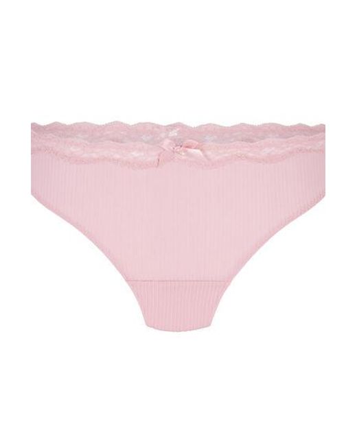 Hunkemöller String Lola in het Pink