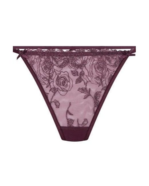 Hunkemöller Brown Hollie Highleg Thong