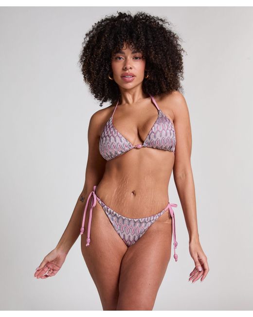 Top de bikini de triángulo Cali Hunkemöller de color Multicolor