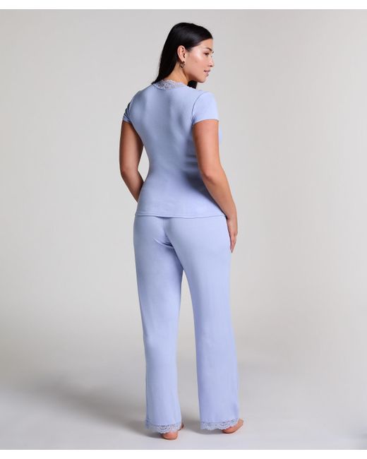 Conjunto de pijama Nanna Hunkemöller de color Blue