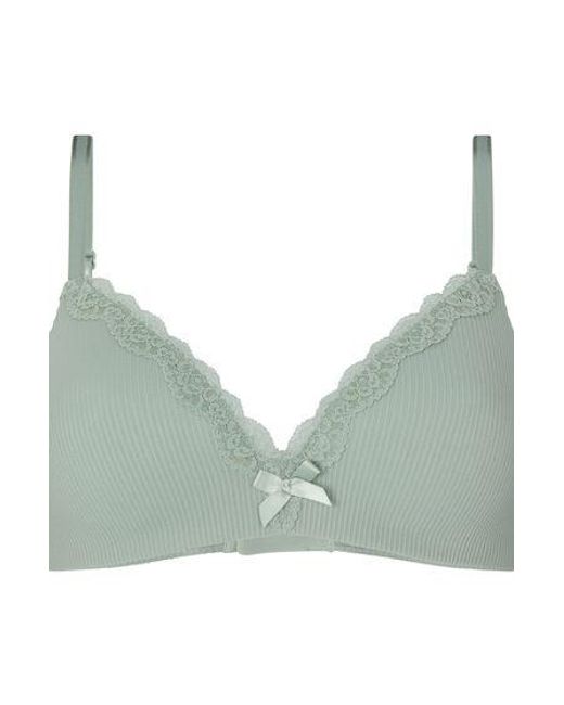Hunkemöller Green Lola Padded Non-Wired Bra