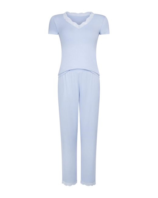 Conjunto de pijama Nanna Hunkemöller de color Blue