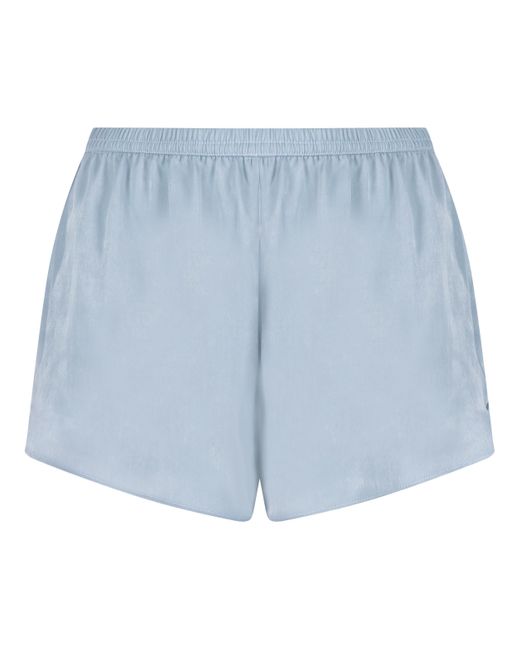 Hunkemöller Blue Satin-Shorts Minimal