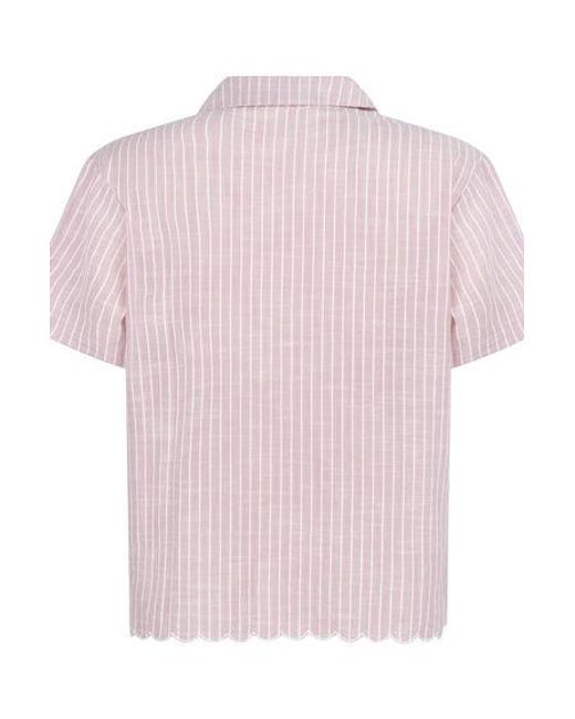 Hunkemöller Pink Striped Pyjama Short