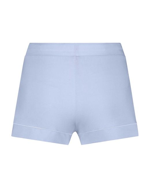 Hunkemöller Shorts Jersey Essential in het Blue