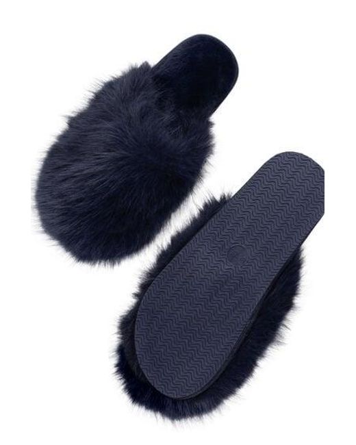 Hunkemöller Blue Slippers Isabella
