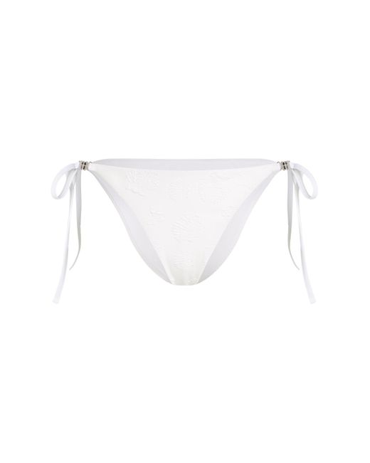 Hunkemöller Seashell Cheeky Triangle Bikinibroekje in het Brown