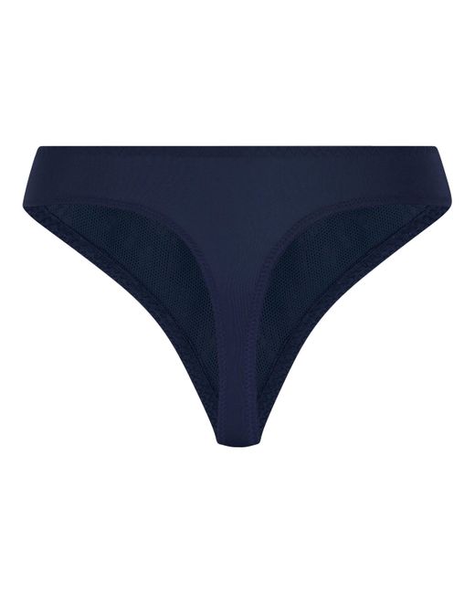 Hunkemöller Voorgevormde Push-up Beugel Bh Marine in het Blue