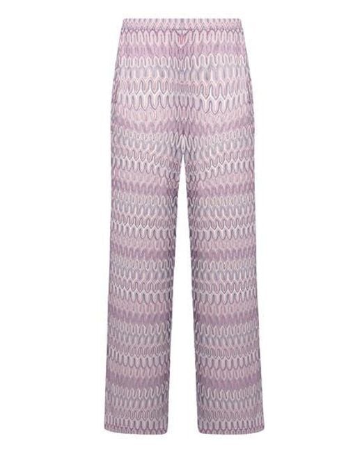 Hunkemöller Gehaakte Broek Cali in het Pink