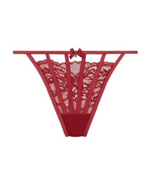 Hunkemöller Red Maxime Thong
