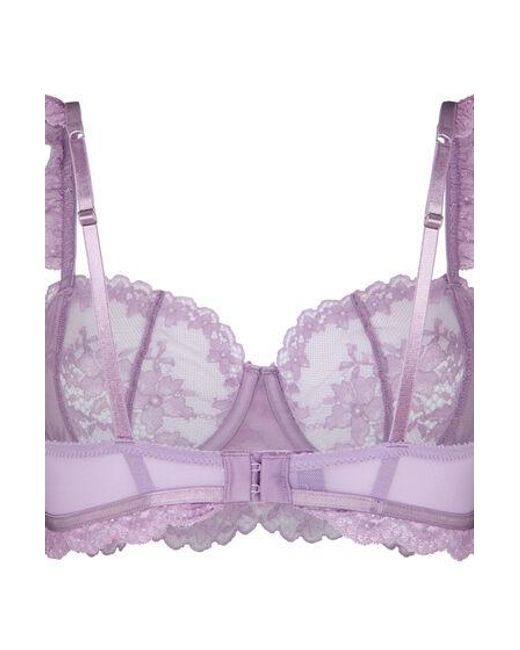 Hunkemöller Purple Non-Padded Underwired Bra Naomi