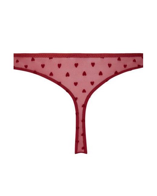 Hunkemöller Red Phoebe Thong