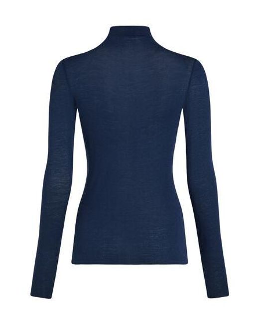 Hunkemöller Blue Super Soft Turtleneck Shirt With Cashmere