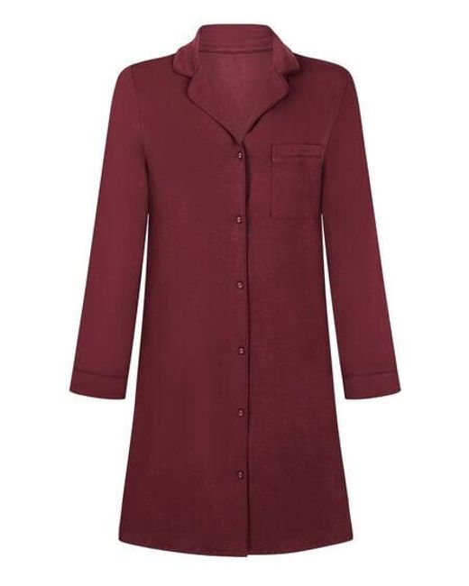 Hunkemöller Red Essential Jersey Shirtdress