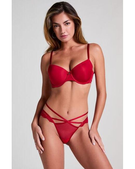 Hunkemöller Red Joy Fancy Mini Brazilian