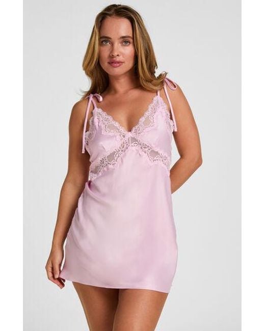 Hunkemöller Pink Slipdress Camelia