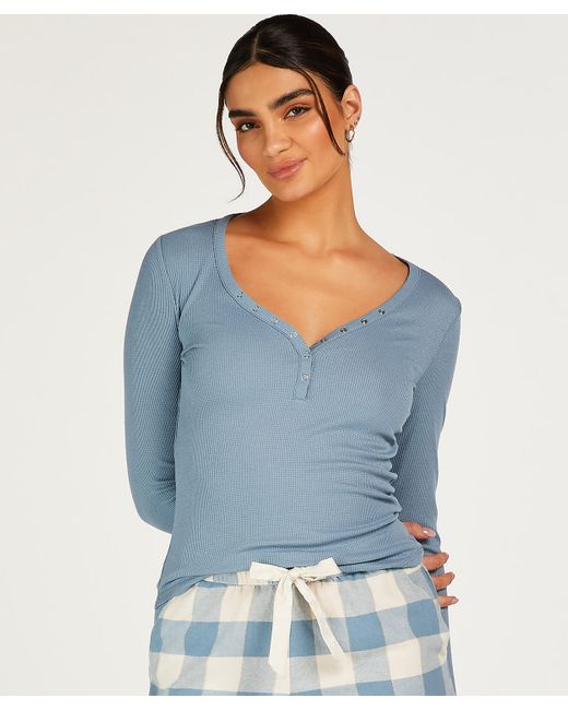 Top de pijama Hunkemöller de color Blue