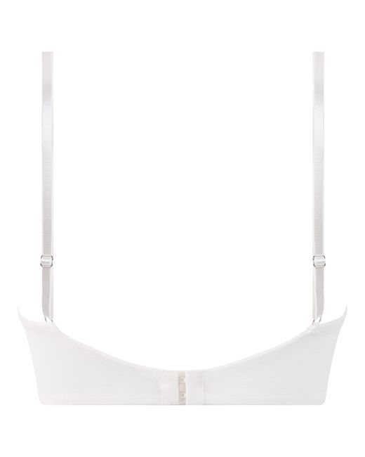 Hunkemöller White Vorgeformter Longline-Bügel-BH Lauren