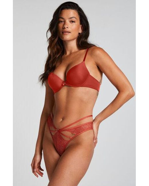 Hunkemöller String Wera in het Orange