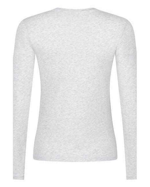 Hunkemöller Gray Longsleeved Shirt From Soft Cotton
