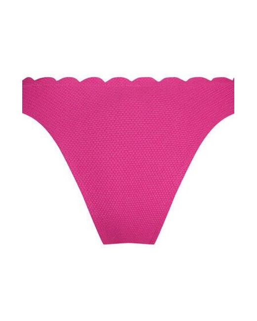 Hunkemöller Pink Scallop Lurex Bikini Top