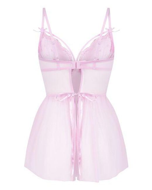 Hunkemöller Pink Cordelie Babydoll
