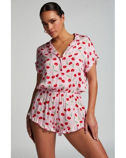 Hunkemöller Red Teddy Cherry Onesie