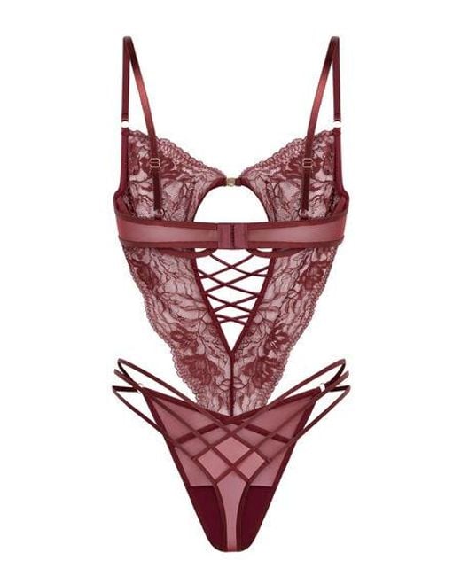 Hunkemöller Red Greta Body