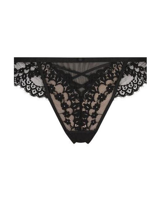 Hunkemöller String Daisy in het Black