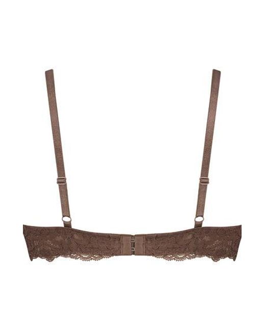 Hunkemöller Brown Marine Padded Underwired Bra