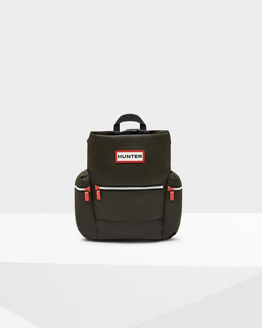 hunter green backpack