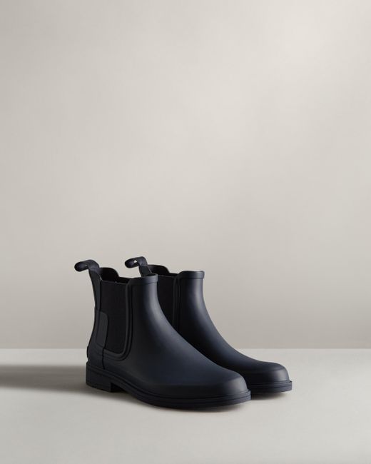 hunter refined chelsea boots men's