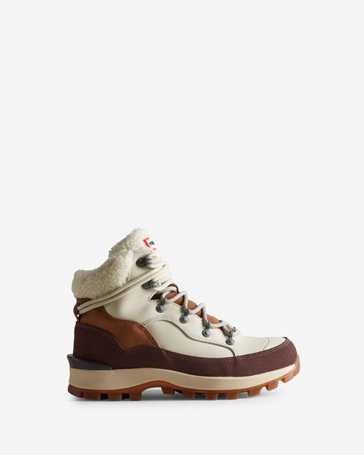 HUNTER Explorer Insulated Laceup Leather Commando Boots Lyst