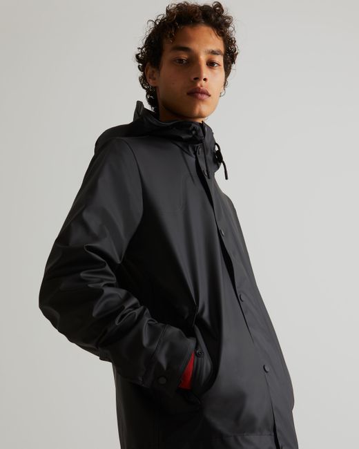 hunter rain jacket mens