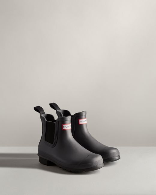 two tone hunter boots