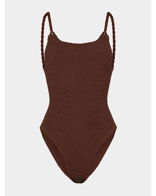 Hunza G Brown Camille Swim