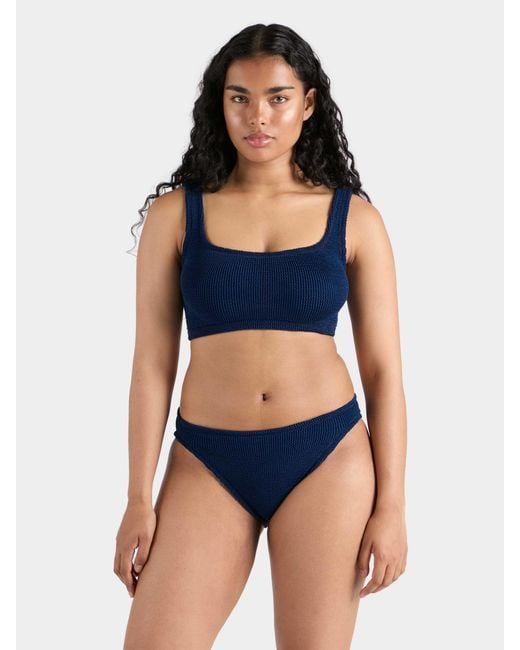 Hunza G Blue Coverage Xandra Bikini