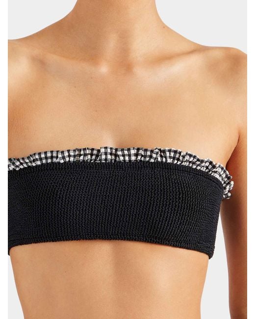Hunza G Black Trudy Bikini