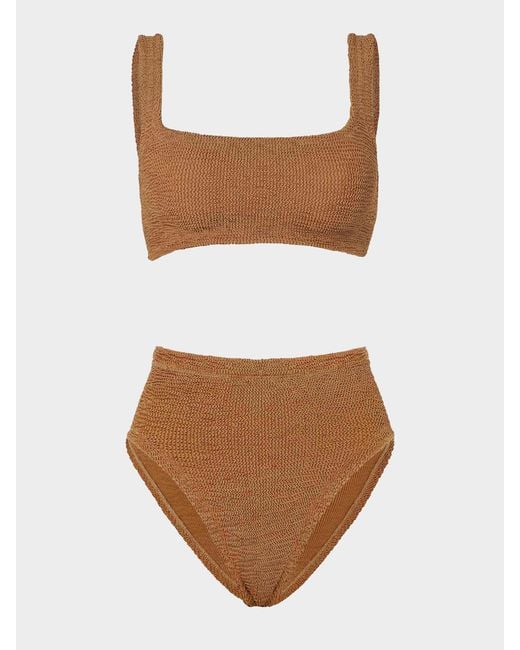 Hunza G Brown Patricia Bikini